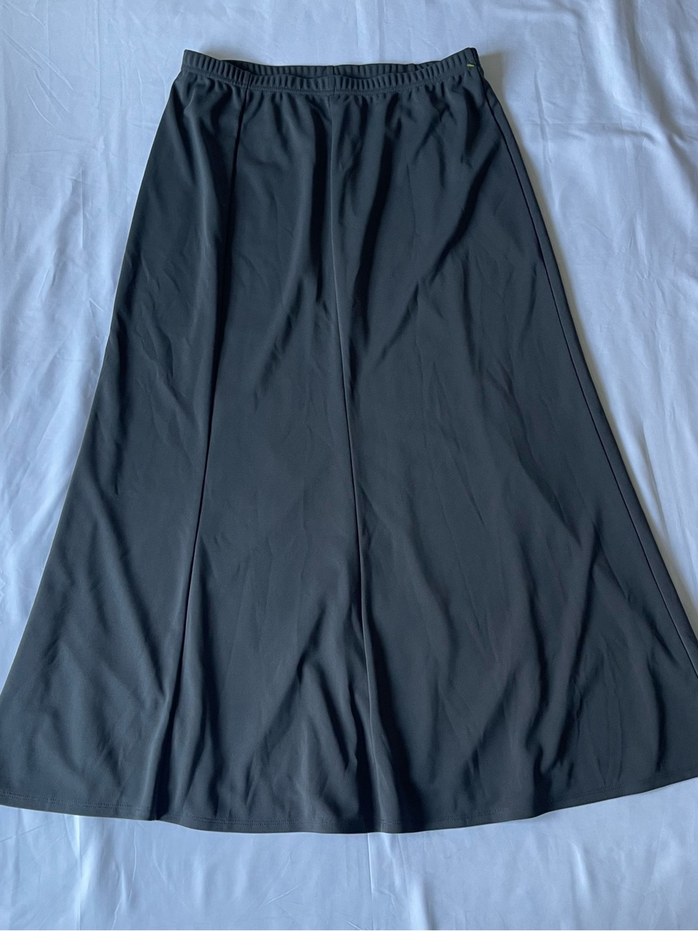 Black Women's A-Line Maxi Skirt
